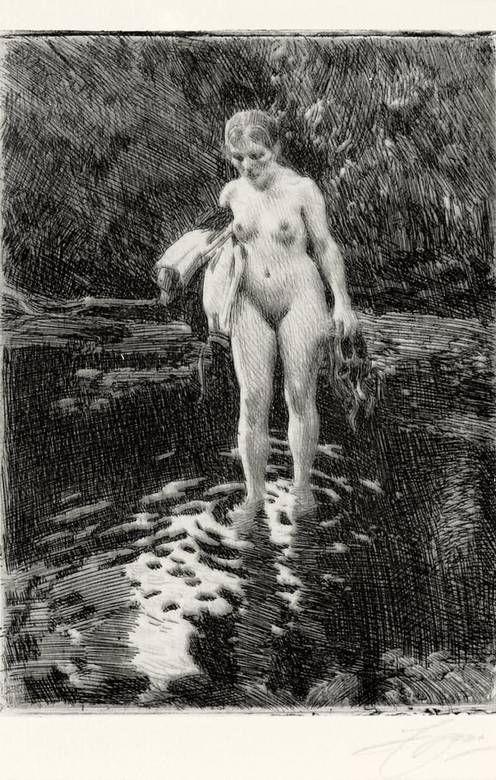  安德斯·莱奥纳德·佐恩 Anders Leonard Zorn —— 佐恩(素描) (103)